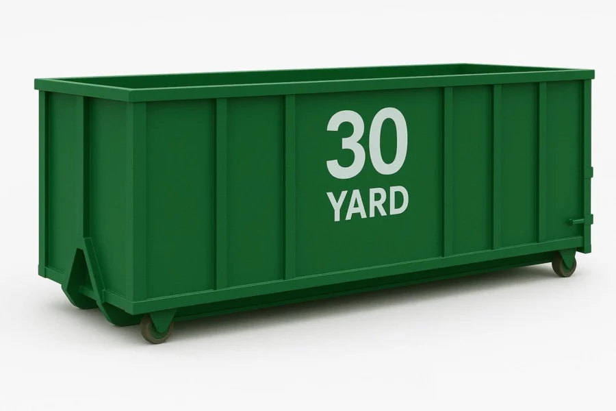 30 yard dumpster rental for construction debris and large cleanouts