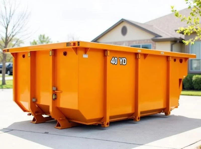 40 yard dumpster rental for commercial projects and demolition cleanup